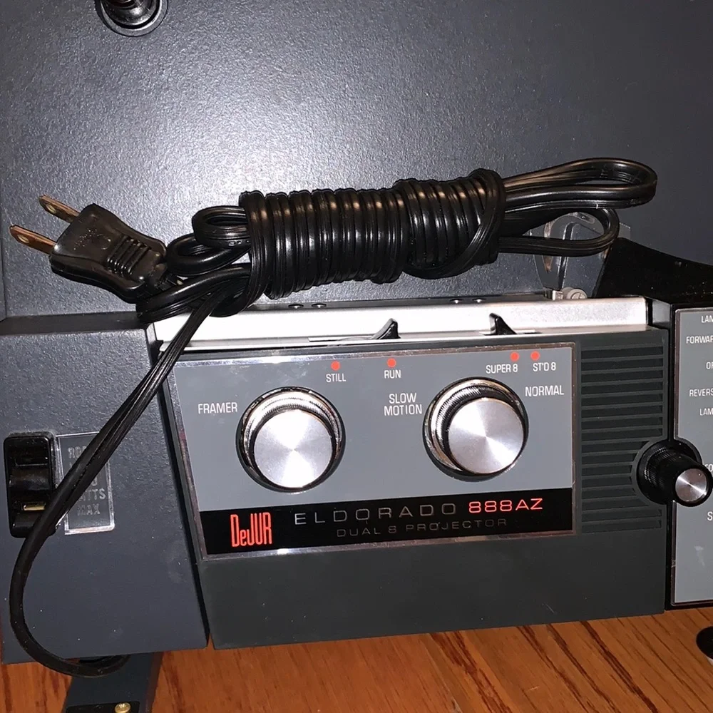 DeJur Dual 8mm movie projector